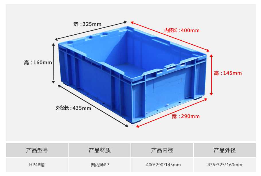 星空网页版
塑业HP4B塑料物流箱