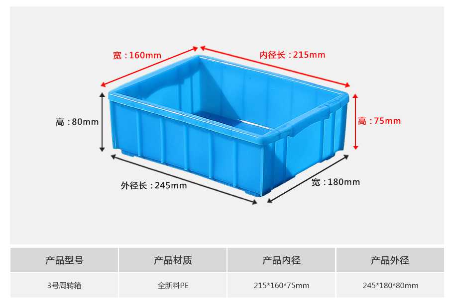 星空网页版
塑业3号塑料周转箱