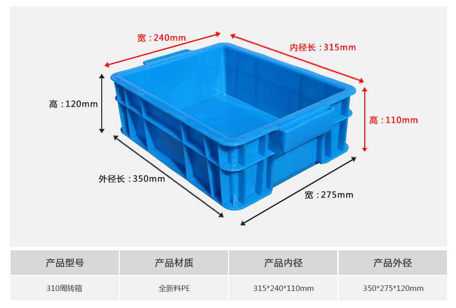 星空网页版
塑业310塑料周转箱g
