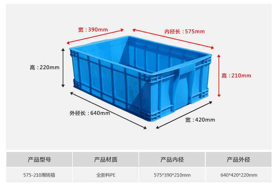 星空网页版
塑业575-210塑料周转箱