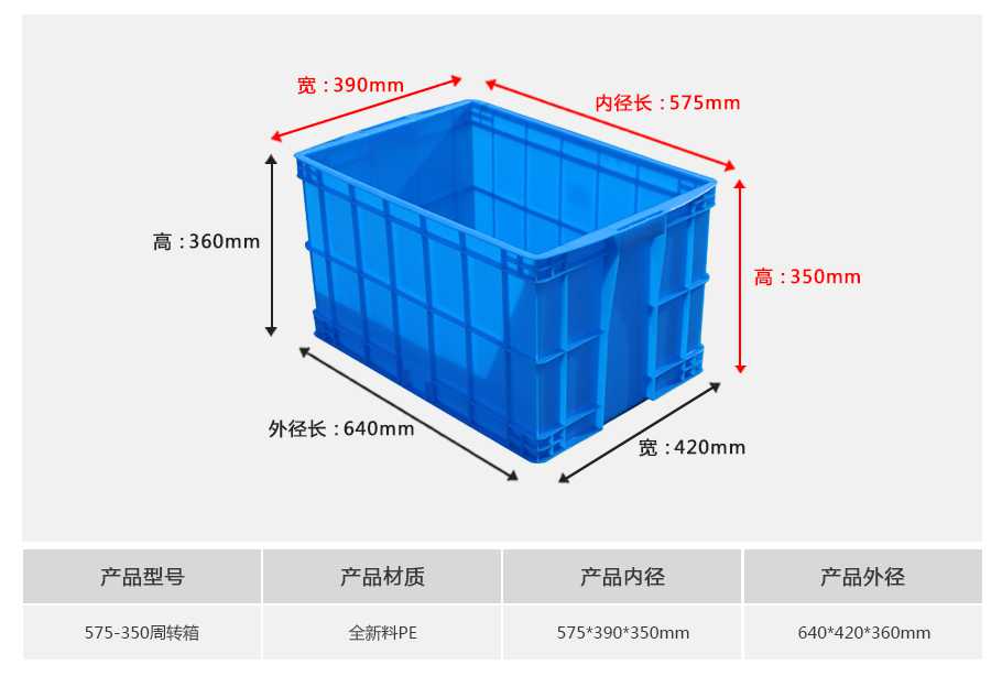 星空网页版
塑业575-350塑料周转箱
